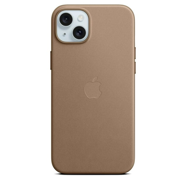 Funda para teléfono Apple iPhone 15 Plus FineWoven con MagSafe - Taupe