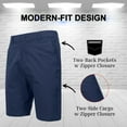 thumbnail image 4 of 3-Pack Men's 6 Pocket All Motion Stretch Utility Golf Shorts (32-42), 4 of 7