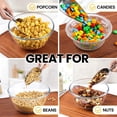 thumbnail image 7 of 12oz Stainless Steel Ice Scoop for Freezer – Dishwasher Safe Metal Scooper with Long Handle for Ice Machines, Buckets, Dog Food, Flour, and Canisters – Ideal for Bar, Parties & Weddings, 7 of 7