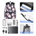 thumbnail image 6 of Fotbe Leaves Flower Lightweight Casual Laptop Backpack for Men and Women, Daily use Waterproof backpack, Backpack for College, 6 of 8