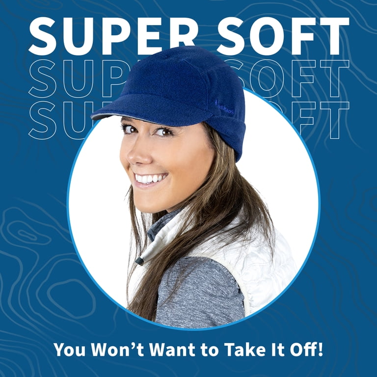 TrailHeads Fleece Ponytail Hat with Drop Down Ear Warmer  display picture 3