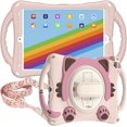thumbnail image 2 of iPad 10.2 7th 8th Gen, Heavy Duty Rugged Protection Cute Kid-Friendly Case Cover Stand/Shoulder Strap for Apple iPad 10.2, 2 of 8