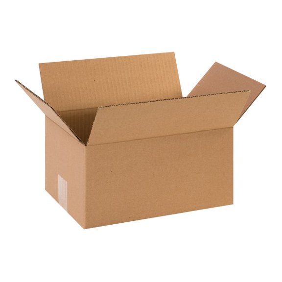 Box Partners Corrugated Boxes 12" x 8" x 6" Kraft 25/Bundle 1286