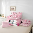 thumbnail image 6 of Castle Fairy Kawaii Xmas Snowman 7-Piece Bedding Comforter Set for Teens Girls Boys,Christmas Tree King Bedding Sets,Polka Dots Ultra Soft Bed Sheets,Ultra Soft Home Decor, 6 of 8