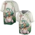 thumbnail image 3 of Easter Egg Airedale Terrier Bunny Ear Welcome Spring Truck All Over Print 3D Baseball Shirt Dale Waterside Dog Lover Softball Sport - 12002, 3 of 6
