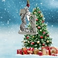 thumbnail image 5 of Wangscanis Christmas Tree Ornament, Solid Pewter Hanging Decoration, Holiday Gift, 5 of 5