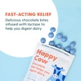 thumbnail image 5 of Happy Cow Lactase Supplement for Dairy & Lactose Intolerance, Fast-Acting Relief, 24 Count, 5 of 10