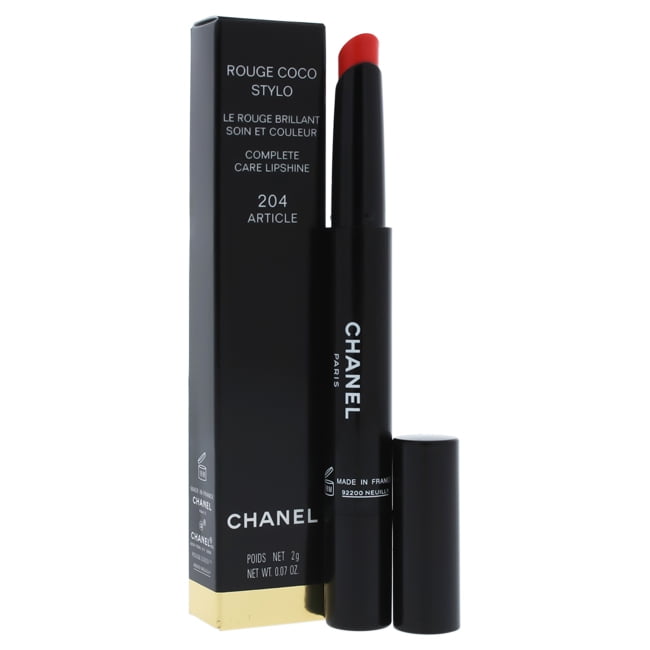 CHANEL Rouge Coco Stylo Complete Care Lipshine Lipstick 204