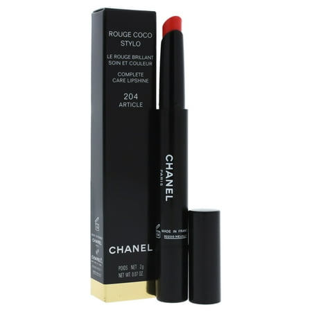 Rouge Coco Stylo Complete Care Lipshine - 204 Article by Chanel for Women -  0.07 oz Lipstick
