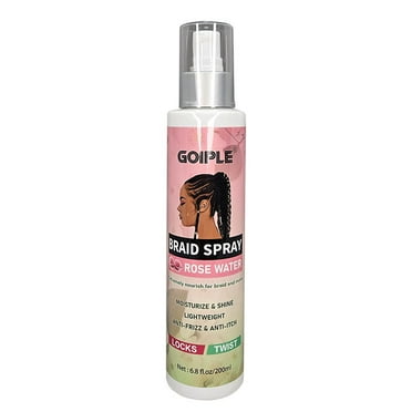 GOIPLE Braid Spray - Rose Water / Locks, Twist 6.8oz (200ml)