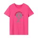 thumbnail image 1 of Camiseta de mujer con cuello redondo, ropa de calle clásica, camisetas de verano para oficina en la playa L, 1 of 7