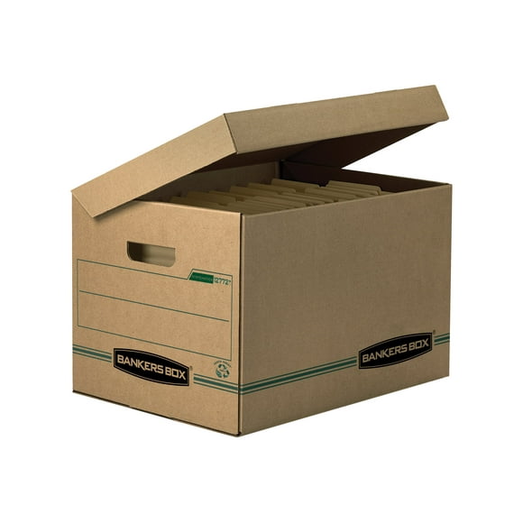 Bankers Box Systematic - Storage box - for Letter, Legal - green, kraft