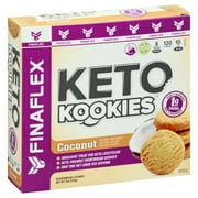 KETO KOOKIES-COCONUT, 8 servings per box, only 1 net carbohydrate per serving