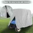 thumbnail image 3 of Unique Bargains Waterproof Outdoor Sun Rain Resistant Golf Cart Protective Cover, 3 of 7
