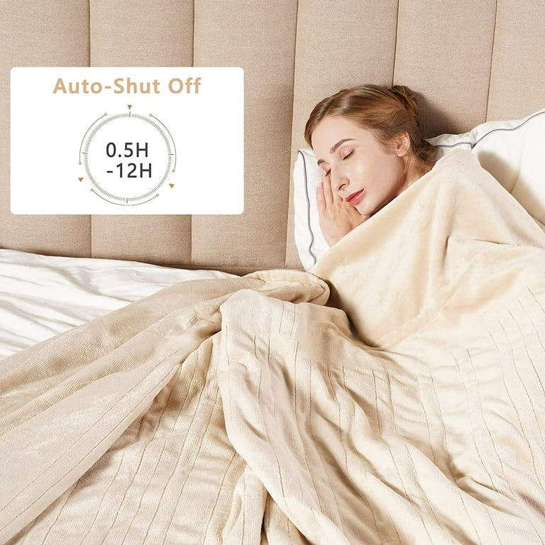 King single discount bed electric blanket