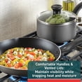 thumbnail image 4 of T-fal Initiatives Juego de utensilios de cocina antiadherentes, 6 piezas, apto para horno, 350 F, ollas y sartenes, horno, asador, apto para lavavajillas, color gris, 4 of 5