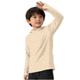 thumbnail image 2 of Cethrio Boys Sun Protection Shirts, Long Sleeve Casual Summer UPF 50+ Rash Guard Shirts Orange Size 6, 2 of 4
