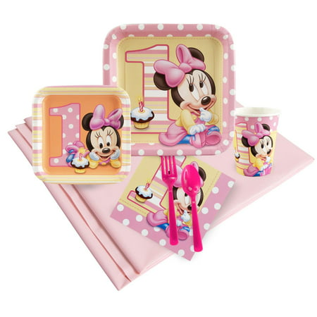 Minnie Mouse 1st  Birthday  Party  Pack Walmart  com