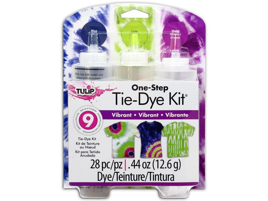 Tulip One Step Tie Dye Kit 3 Color Vibrant