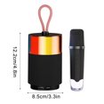 thumbnail image 3 of Edgergery Bluetooth Speaker Wireless Karaoke Speaker Outdoor Portable With Microphone Singing RGB Luminous Small Speaker, 3 of 5