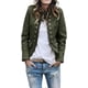 thumbnail image 2 of Chaqueta tipo cárdigan para mujer, traje de chaqueta militar cruzada combinada, chaqueta informal de negocios corta, M, rojo, 2 of 4