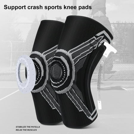 

GXSR Knee Braces Sleeves for Knee Pain Knee Support Women Men - Compression Knee Brace for Working Out Running Gym Fitness Weightlifting 丨 High Stretch Knee Pads