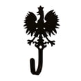 thumbnail image 2 of Village Wrought Iron WH-288-S Polish Eagle Wall Hook, Small, 2 of 2