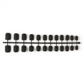 thumbnail image 2 of Soidarity 24 piezas Shortie Square Head Frosted Coffin Uñas postizas DIY Estilo francés Personalidad Uñas acrílicas para amantes de la manicura Juegos de manicura 1 negro mate Soidarity CE011411-01, 2 of 5