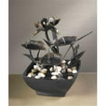 thumbnail image 1 of Cadono Metal Leaves Tabletop Fountain, 1 of 1