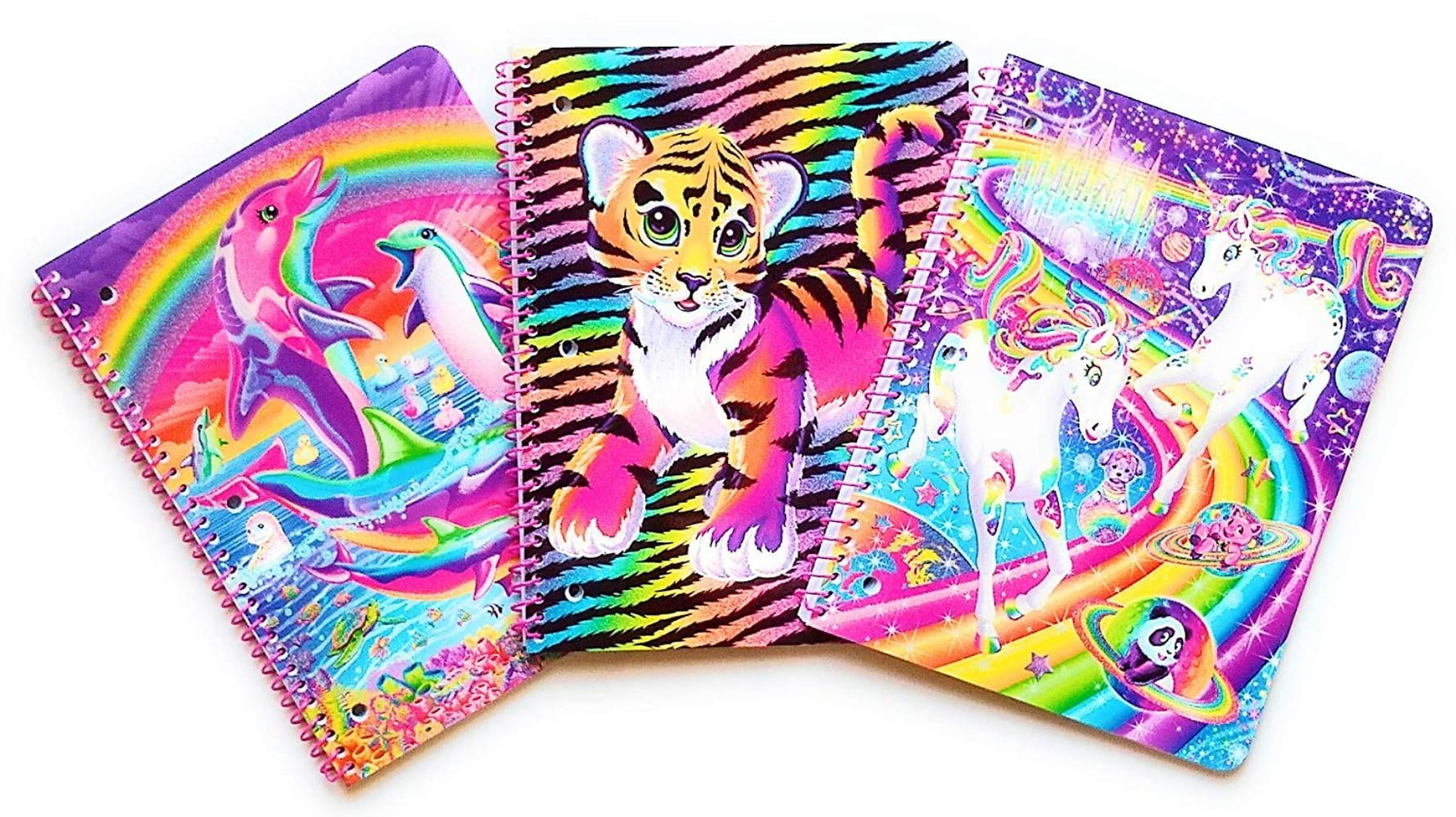 Composition Book Colorful Tiger School Supplies Lisa Frank Spiral Notebook 