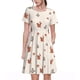 thumbnail image 1 of Disketp Cute Squirrel para Vestido de Manga Corta para Mujeres, Vestidos de Verano para Mujeres, Casual y Holgado para la Playa, 1 of 6