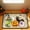 搞怪南瓜-03, variant on Halloween decoration kitchen mat cushion anti fatigue carpet, fun pumpkin ghost cat decoration, seasonal Halloween anti slip heavy-duty carpet floor and door mat, suitable for indoor and outdoor use
