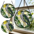 thumbnail image 2 of Stained Glass Suncatcher Window Hanging With For Rainbows And Light Christmas Ceiling Decorations Hanging Hanging Birds Ornament Set Christmas Christmas Decorations Bead Garland Lighted Hanging, 2 of 6