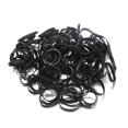 thumbnail image 1 of ShiYe toys store piezas de herramienta para cortar lazos de pelo elásticos negros y 100 bandas de goma pequeñas negras para el cabello, cortador de banda de goma para cabello, herramienta de corte elá, 1 of 4