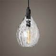 thumbnail image 2 of Uttermost Campester 1 Lumière Pendentif en Verre Arrosé, 2 of 9