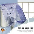 2Pcs Indoor Socket Protective Shells Waterproof Bathroom Kitchen