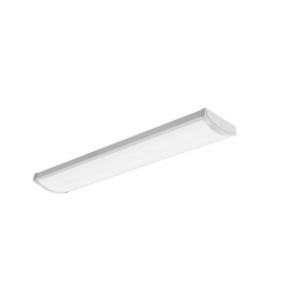 Lithonia Lighting FML4W 4' Integrated LED Dimmable White Wraparound Light 4000K