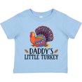 thumbnail image 3 of Inktastic Thanksgiving Daddy Little Turkey Boys or Girls Toddler T-Shirt, 3 of 5