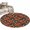 Red, variant on Round Rugs 3.3Ft, Red Flower Round Area Rug Washable Indoor Throw Carpet, Spring Floral Summer Botanical Farmhouse Soft Non Slip Circle Rug for Laundry Room Patio Home Decor Aesthetic