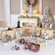thumbnail image 4 of xmas gift Kraft Gift Bags Assorted Styles Set of 24 - Party Supplies Decor (9" x 7" x 4"), 4 of 5