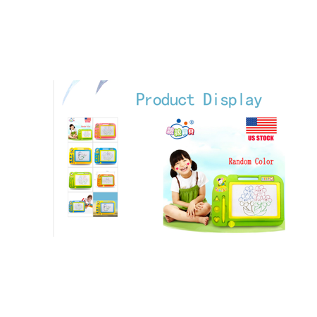 Nokiwiqis Kids Drawing Board, Magnetic Drawing Board Erasable Drawing Pad