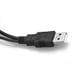 thumbnail image 3 of Injueey Cables adaptadores SATA a USB 2,0 duales de 22 pines, Cable de alimentación de datos SATA de 2,5 pulgadas, 7 + 15 pines, convertidor de disco Teléfono y Comunicación, 3 of 6
