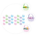 thumbnail image 4 of Miangastore DIY Baskets Paper Delicate Design For Home Decorators Home Use 24Pcs 3.9X3.9X2.3In, 4 of 9