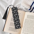 thumbnail image 4 of Kdxio Fashionable Goose Print Metal Tassel Bookmarks,Perfect Gift for Art Lovers and Bookworms Metal Bookmarks for Women, 4 of 8