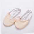 thumbnail image 2 of YUEHUA Stretch Canvas Lyrical Shoes for Kid Girls Half Soles Pirouette Ballet Contemporary Turners Dance Shoes, 2 of 4
