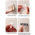 thumbnail image 5 of Self Adhesive Wall Hooks No Drill Hooks for Hanging, No-Trace Sticker Frame Hangers Without Nails ,Detachable Multi Purpose Wall Hooks for Kitchen, Bathroom, 5 of 5
