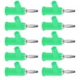 thumbnail image 3 of Plátano 10pcs enchufe plátano apilable 4 mm/0.2 pulgadas de latón sin soldador conector de plátano apilable para accesorios de seguridad para accesorios de segurida, 3 of 7