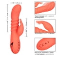 thumbnail image 3 of California Dreaming Orange County Cutie Rabbit Vibromasseur, Orange, 3 of 5