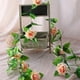 thumbnail image 5 of Corona De Flores Silvestres Artificiales Para Decoración Del Hogar, Interiores Y Exteriores, Arcos De Boda, Porches Y Escaleras. Decoración Para Todo El Año., 5 of 9