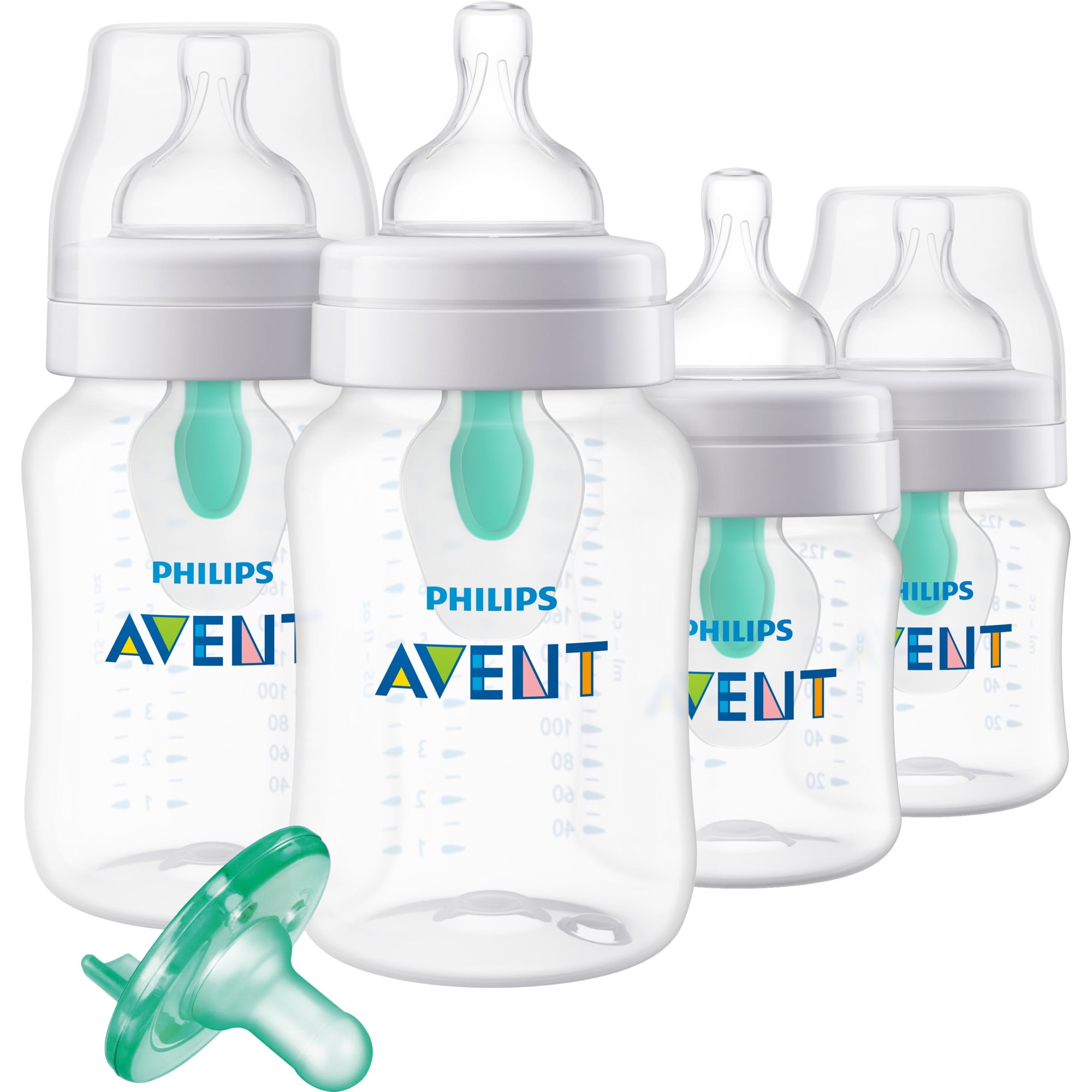 Philips Avent Anti-colic Baby Bottle with AirFree vent Beginner Gift Set... 